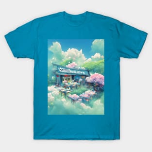 Japanese Cute High Tea Cafe Hopping Coffee Treats Lofi Chilling Hiphop Lover T-Shirt